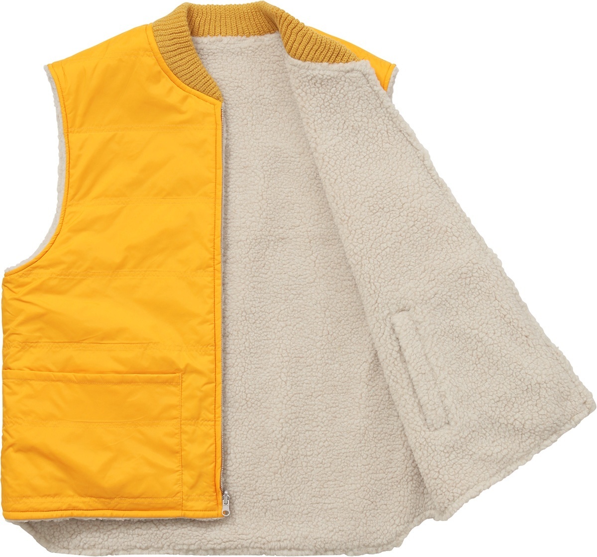 Sherpa Fleece Reversible Work Vest view 6